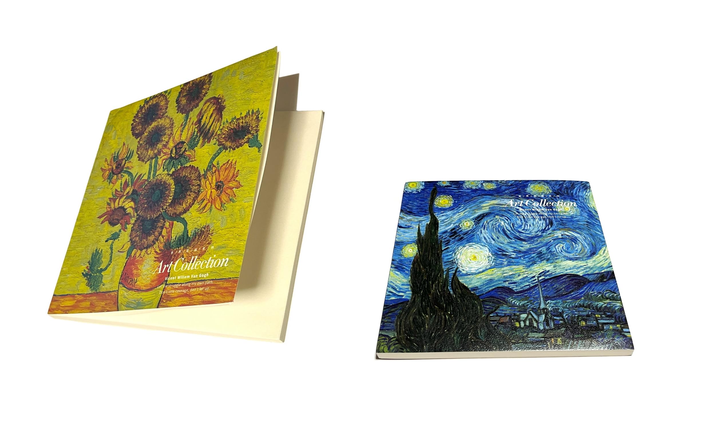 Amazon.co.jp: スケッチブック 表紙 ゴッホ 絵画 名画 デッサン 正方形