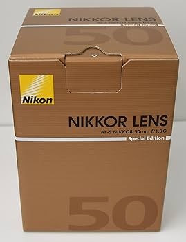 Amazon | Nikon 単焦点レンズ AF-S NIKKOR 50mm f/1.8G(Special