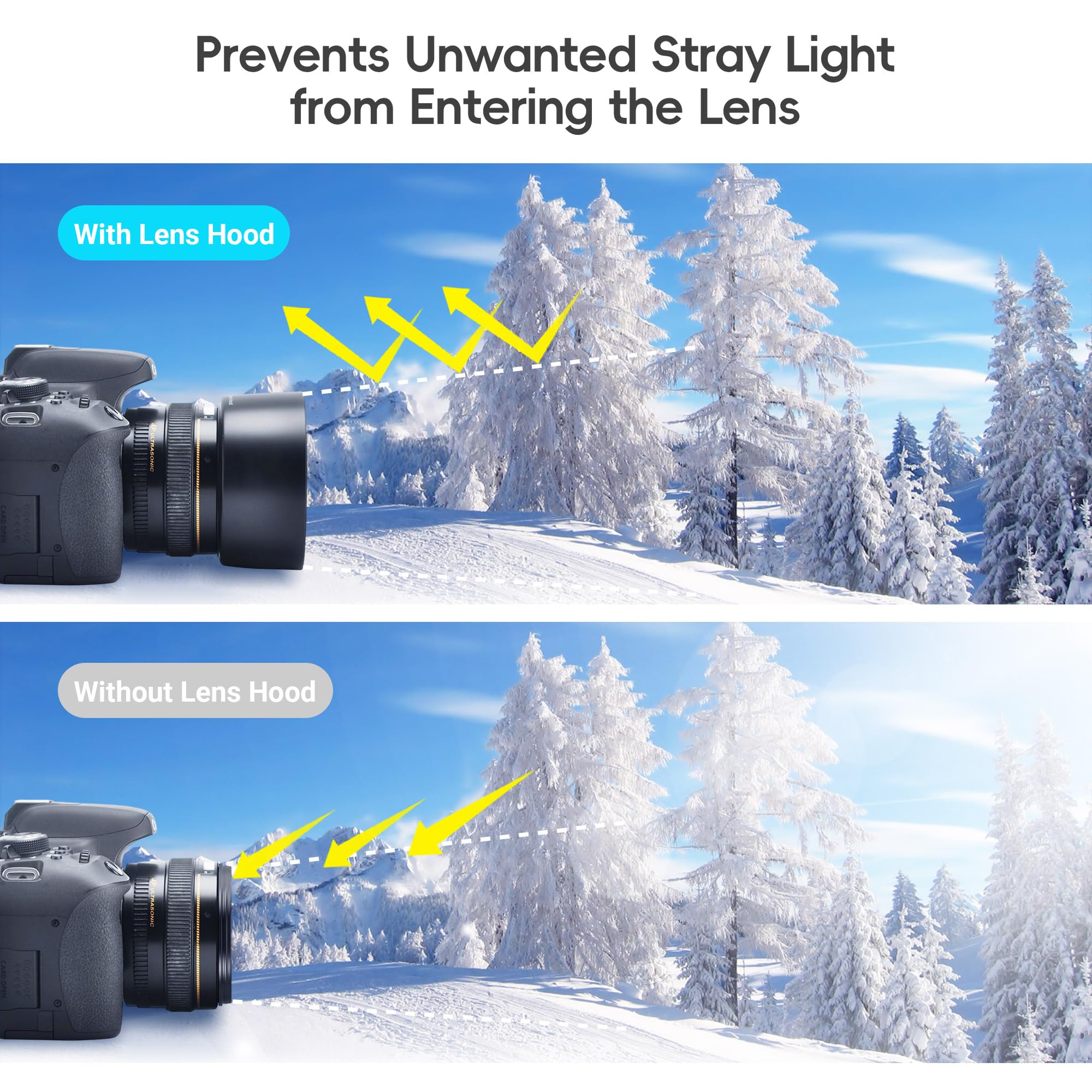 Amazon | JJC レンズフードシェード Canon EF 50mm f/1.4 USM レンズ用