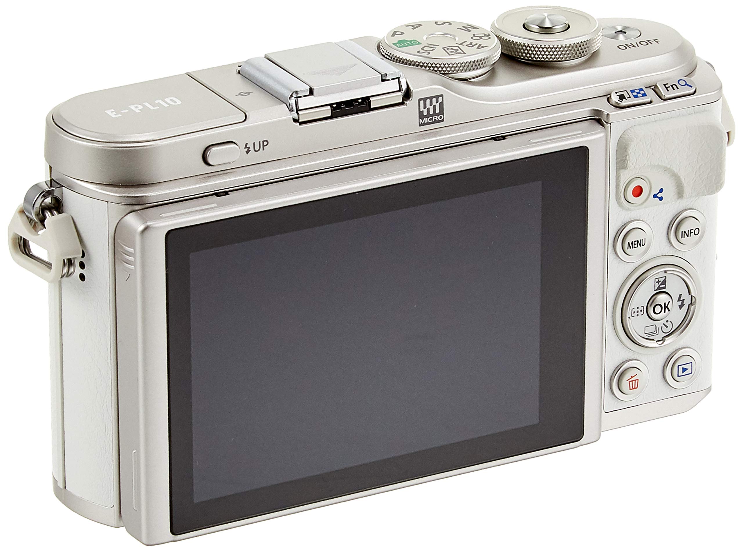 Amazon.co.jp: OLYMPUS PEN E-PL10 MILC Digital Camera Body, White