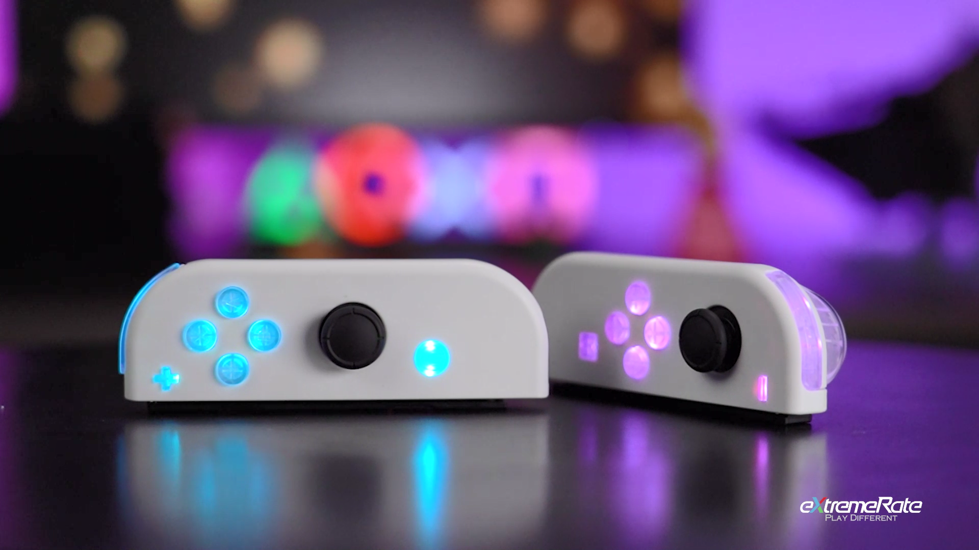 Amazon.com: eXtremeRate 7 Colors 9 Modes NS Joycon DFS LED Kit