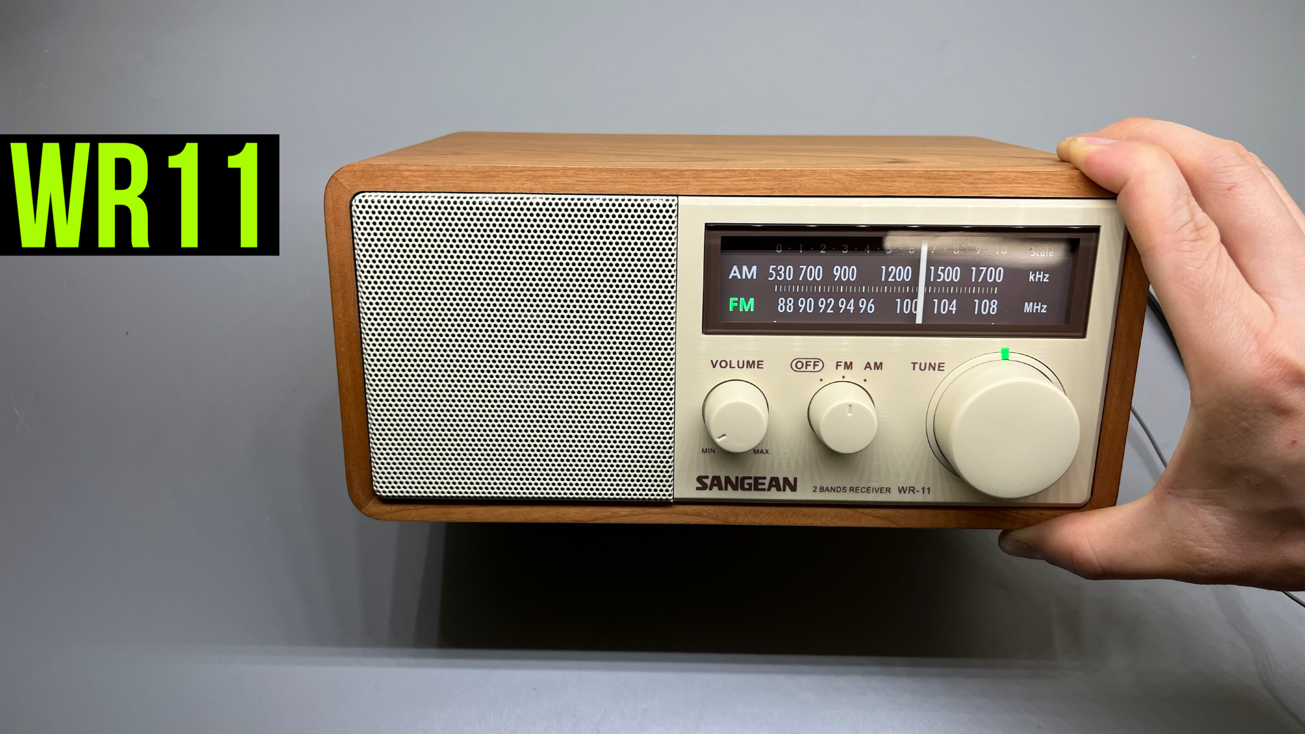 Watch Sangean WR-11 Quick Review on Amazon Live