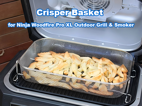 Amazon.com: Stainless Steel 304 Crisper Basket for Ninja Woodfire