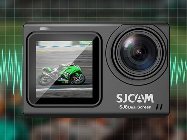 Amazon.com : SJCAM SJ8 Dual Screen Action Camera 4K 30FPS 12MP