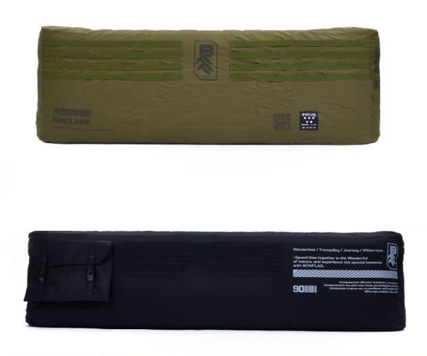 BONFLAG キャンプ エアーマット エアーベッド 2人用 ベッド厚さ48cm