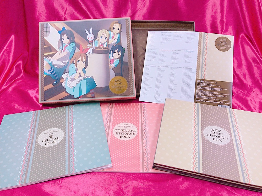 CD】☆K-ON! MUSIC HISTORY'S BOX[初回生産限定盤] お持ち頂きました
