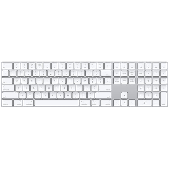 Apple Magic Keyboard with Numeric Keypad Silver MQ052LL/A