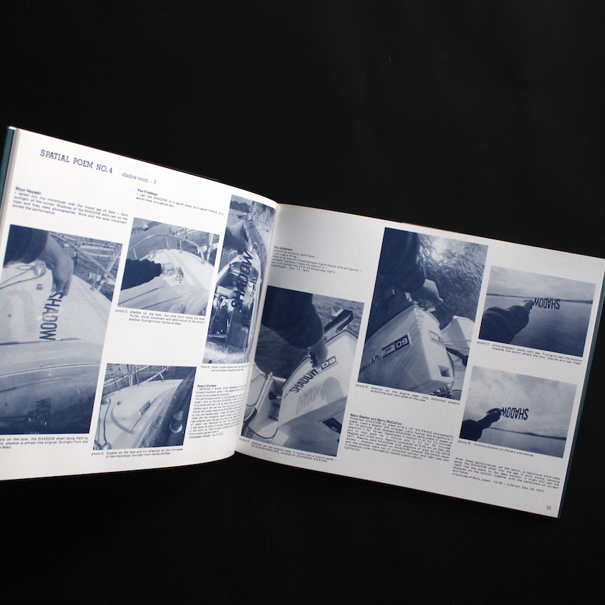 Spatial Poem（Signed） - 塩見 允枝子 / Mieko Shiomi