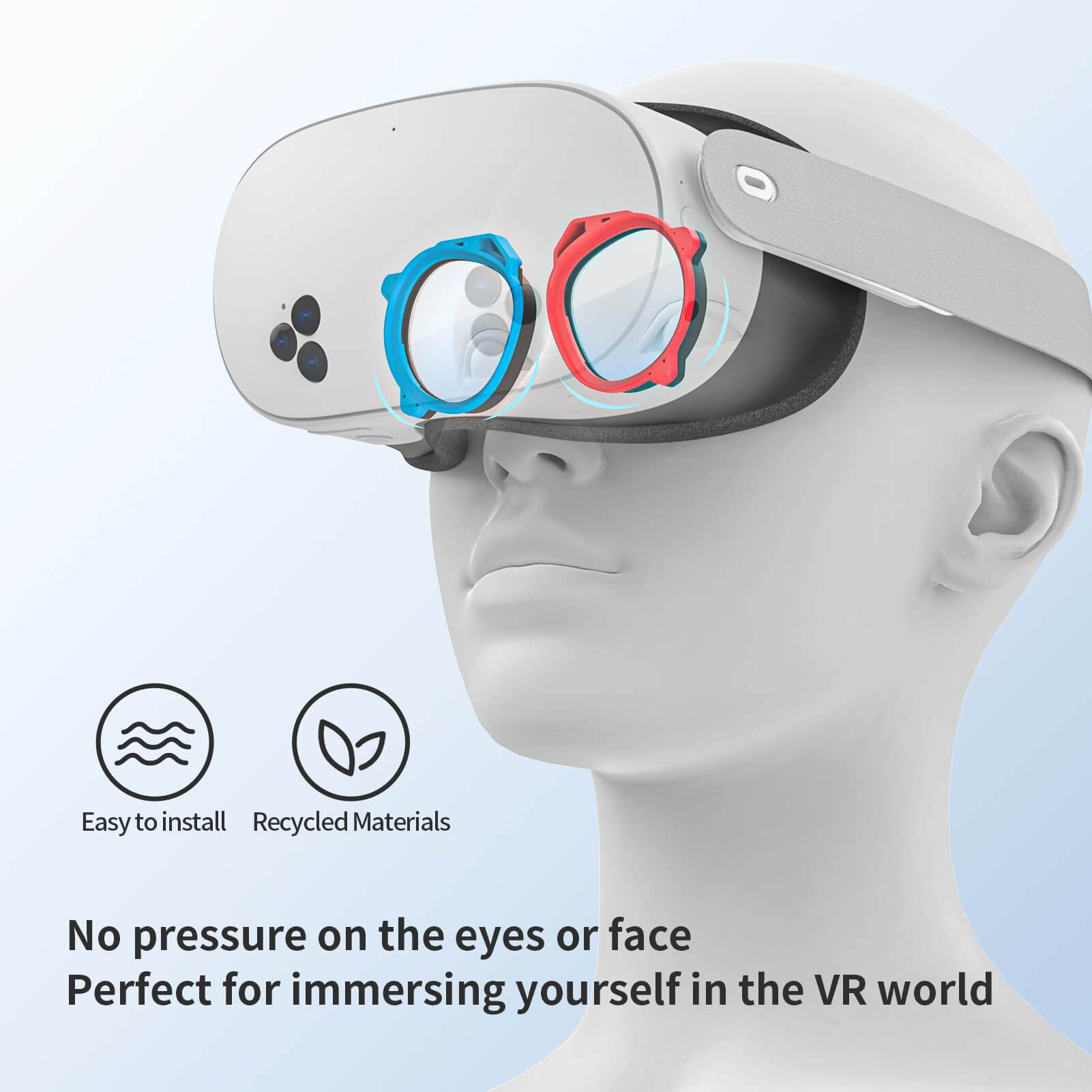 MaeckerVR Quest 2 Prescription Lenses with Blue Light Protect