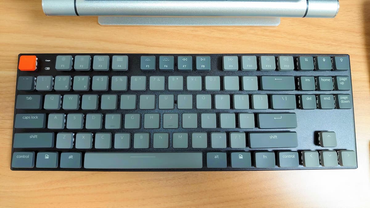 Keychron K1(茶軸)のレビュー【ミニマリスト向けキーボード】