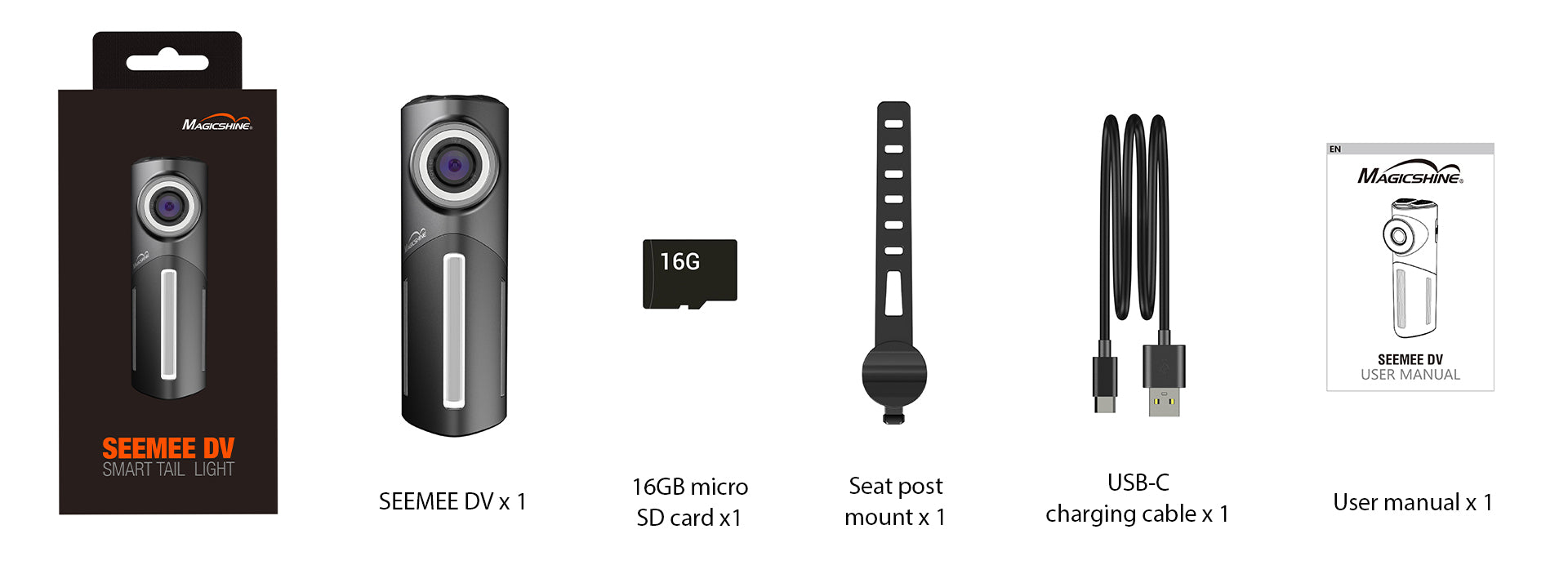 SEEMEE DV Camera Bike Taillight | Magicshine.com – Magicshine Bike