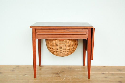 北欧家具 通販 デンマーク製 ビンテージ ソーイング ワゴン