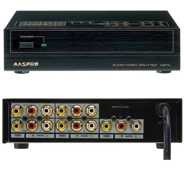 VSP4 マスプロ電工 AV4分配器 即配・速配ならプロ向け電材・照明器具