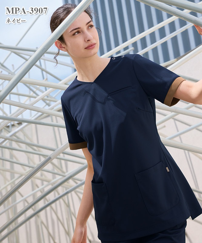 マッキントッシュ フィロソフィーレディススクラブ半袖[ナガイレーベン