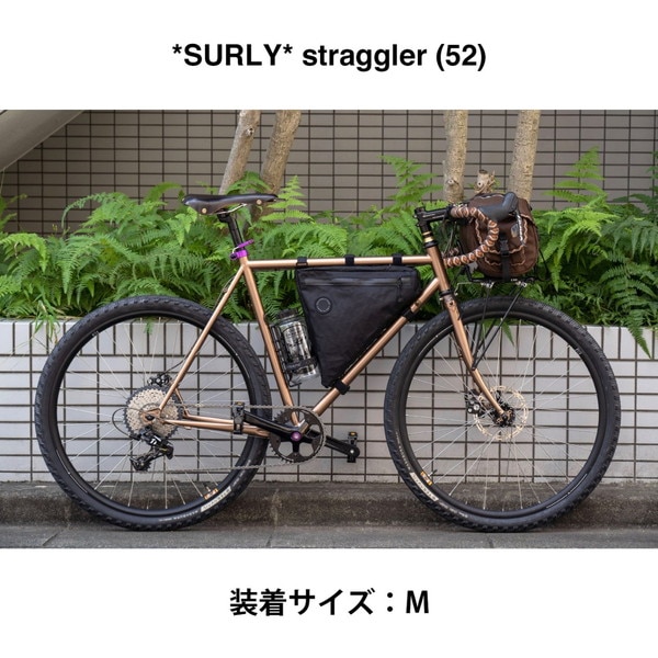 FAIRWEATHER frame bag ADV x-pac/black Mサイズ [フェアウェザー]