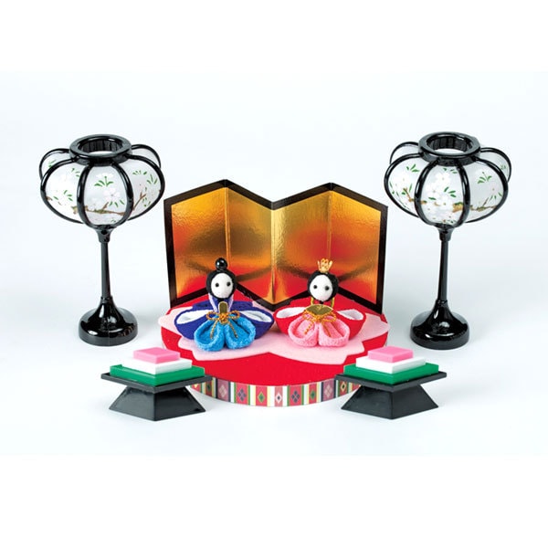 節句手芸キット 『つまみ細工のまめつまみ雛 HM-16』 Panami パナミ