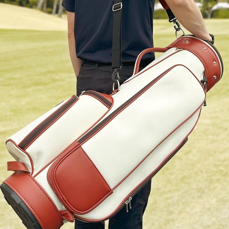 EZYオリジナル キャディバッグ [軽量 3kg] [スリムモデル8インチ