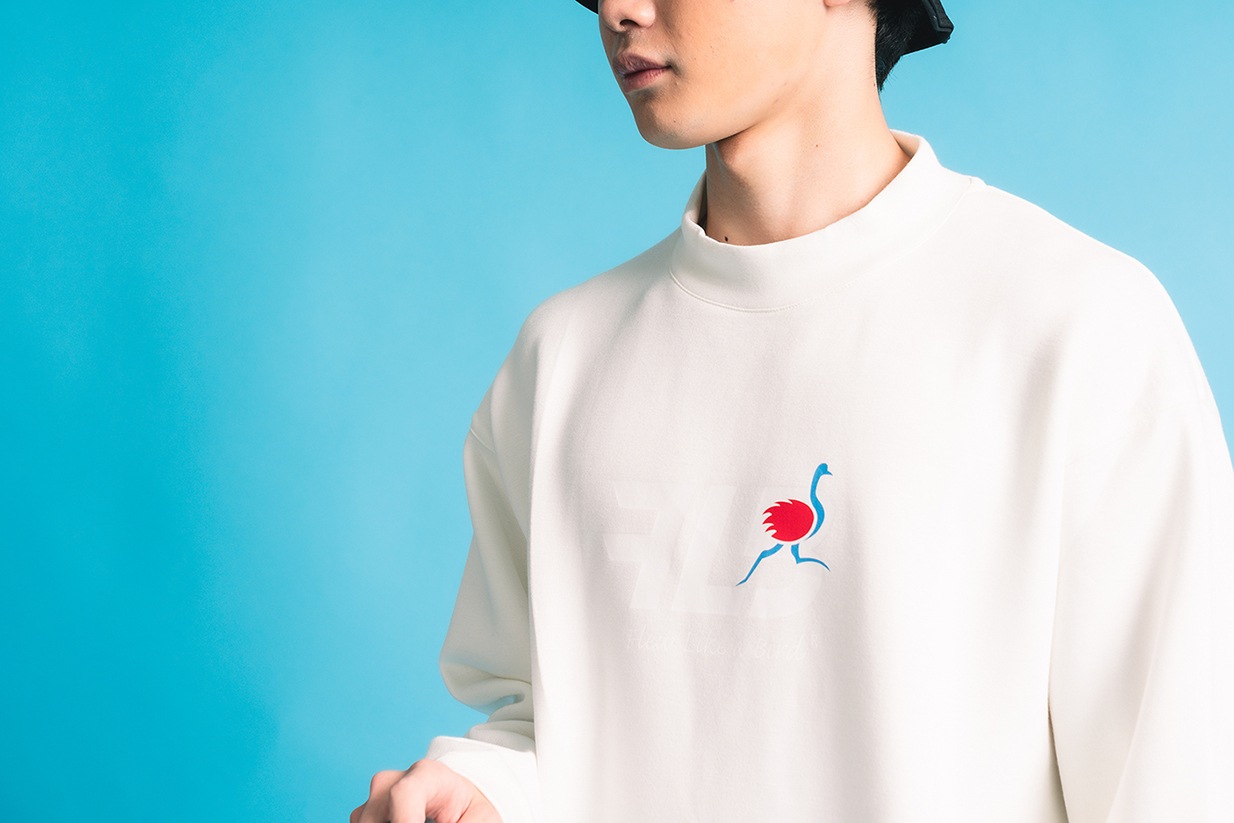 Mock Neck LongSleeve OverTee | MENS,トップス | Golf Nuts / Flag Frog