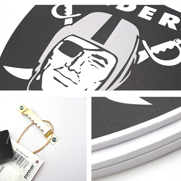 レイダース サインボード ブラック raiders NFL RAIDERS 壁掛け 看板
