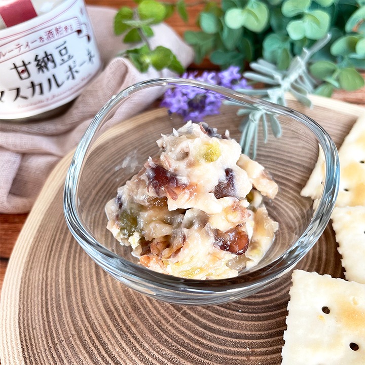 甘納豆マスカルポーネ (酒粕入り) | 新商品 | でん六 オンライン