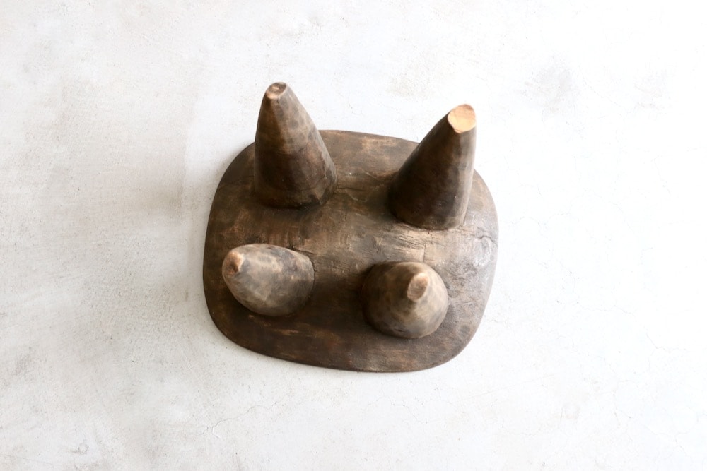 African Crafts (アフリカ工芸品) “セヌフォ族のスツール - LIGHT