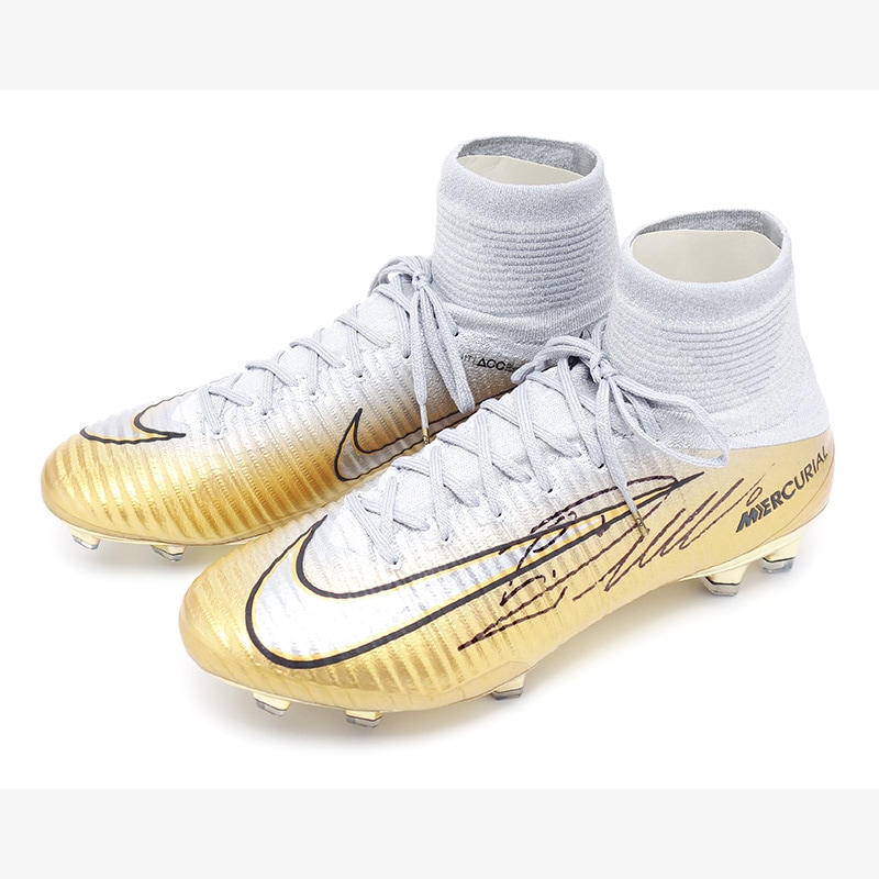 ロナウド直筆サイン入り17/18スパイク (ナイキ マーキュリアル