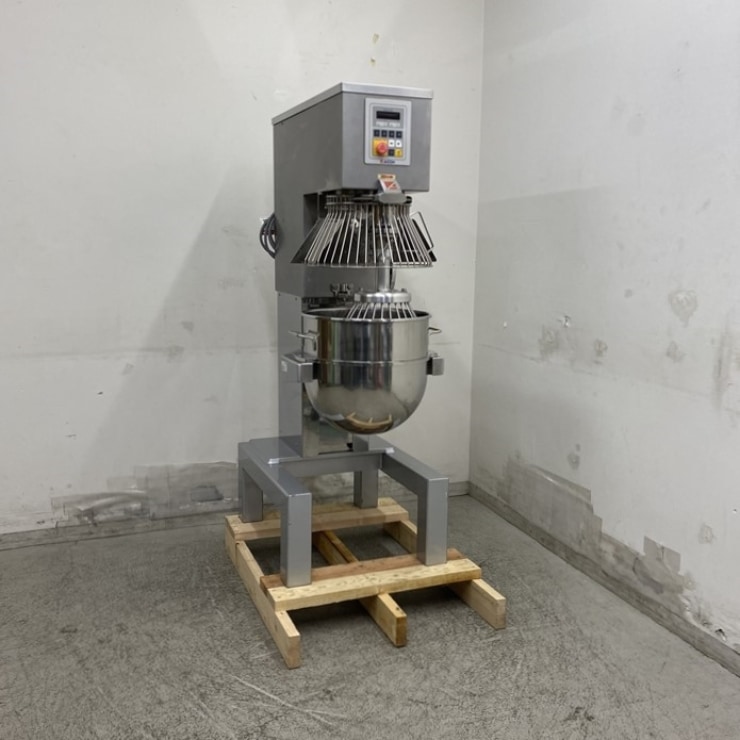 中古】 A09060 業務用ミキサー 30クォート 愛工舎 MS-30 3相200V 幅