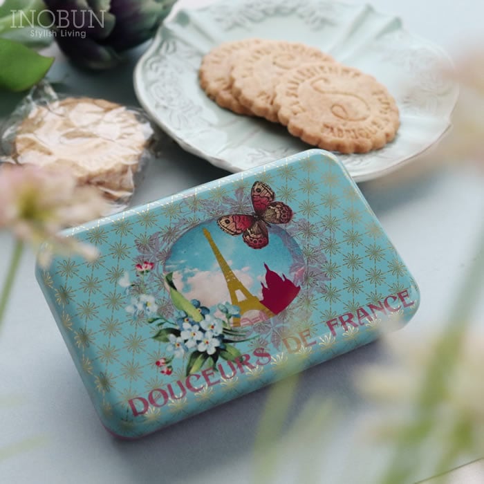 ラ・サブレジエンヌ ミニ缶 パリブルー ピュアバター フランス産