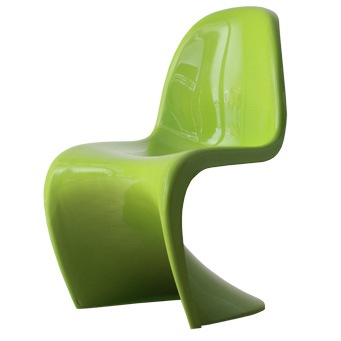 パントンチェア つやあり ツヤあり グリーン ジェネリック リ