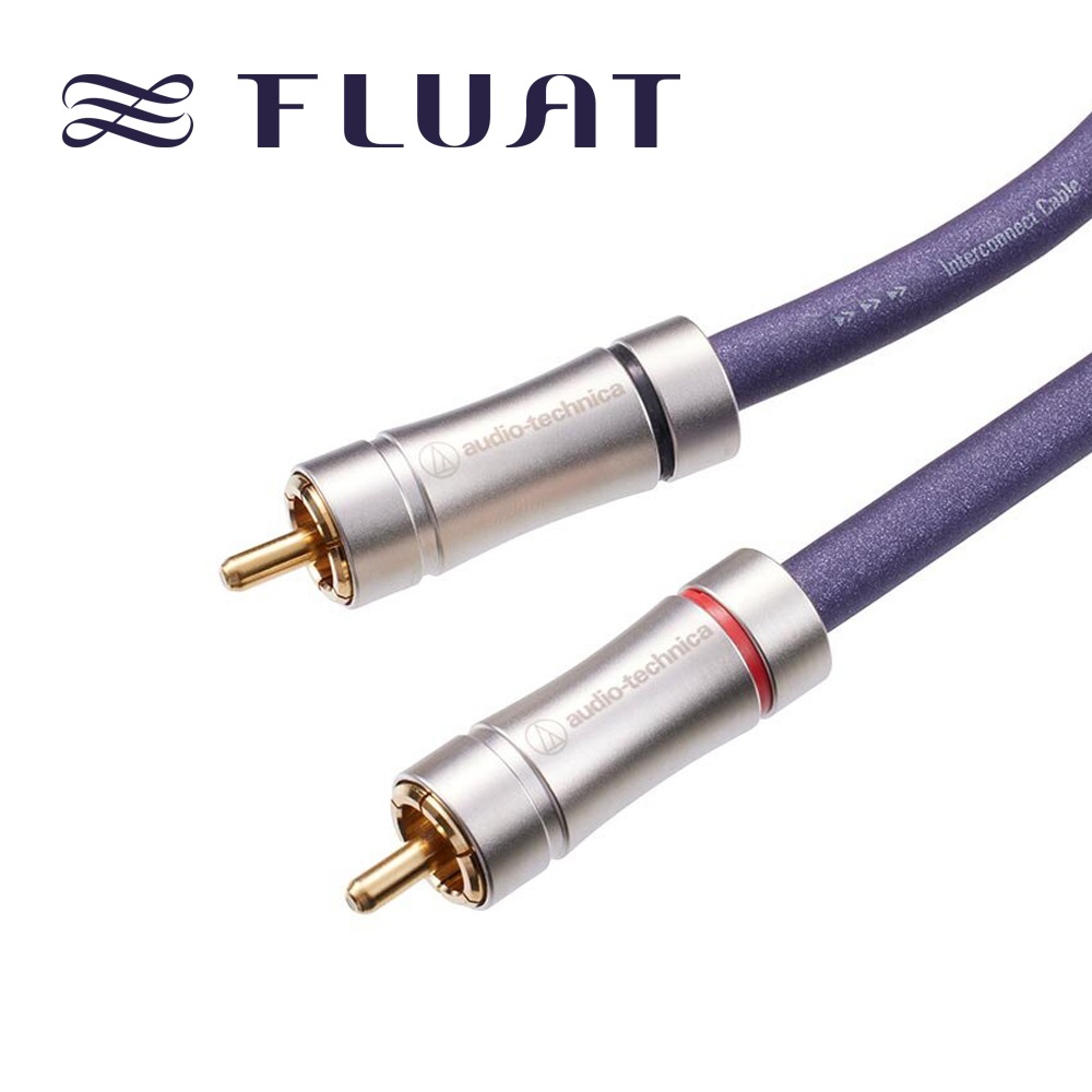 audio-technica - AT-IC500R/1.3（ペア）（RCAケーブル・1.3m）＜FLUAT