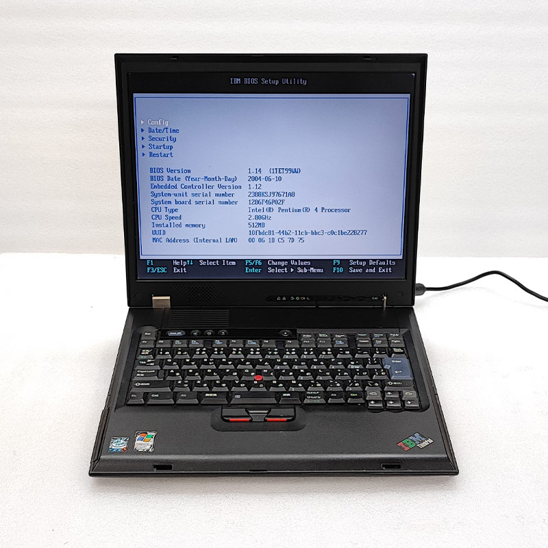 ジャンク品 IBM ThinkPad G40 ジャンクPC ジャンクパソコン 保証無し