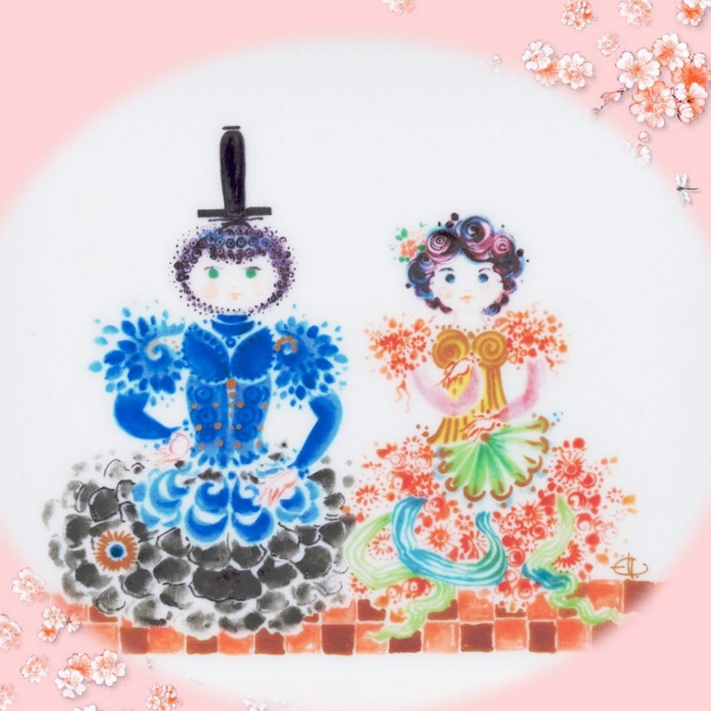 マイセン ディッシュ「雛人形」 53274/79A957 | Vide Poche/ヴィド