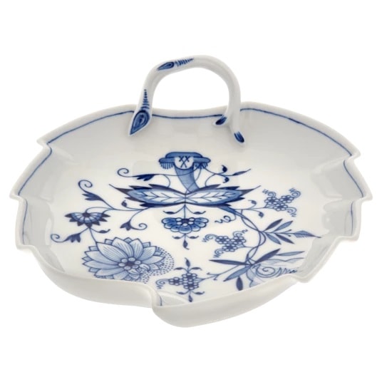 マイセン ブルーオニオン リーフプレート 800101/00264 | ブルー