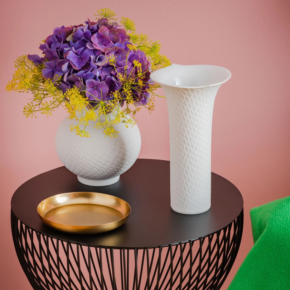 金継ぎ用 新品未使用のマイセン フラワーベース 割れています マイセン