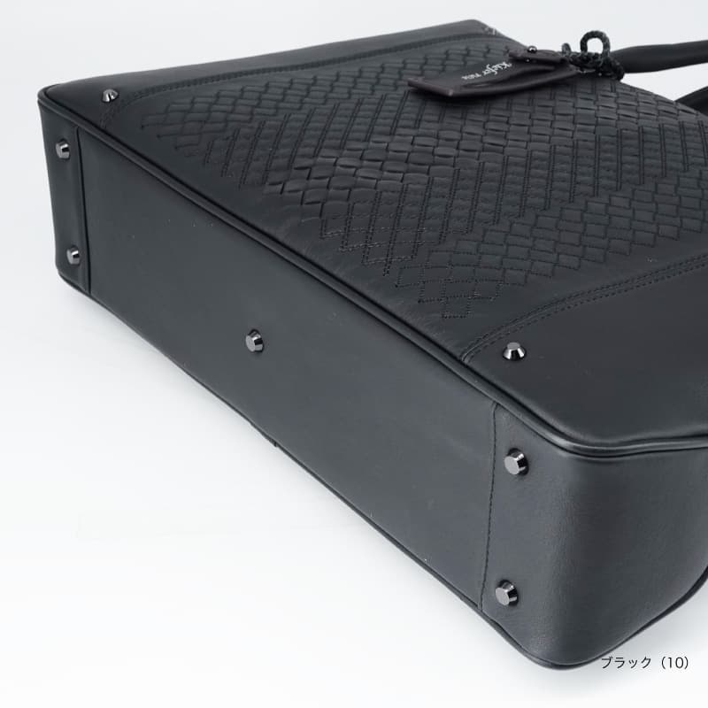 モザイク ブリーフケース B4サイズ PC対応 スムースレザー | バッグ