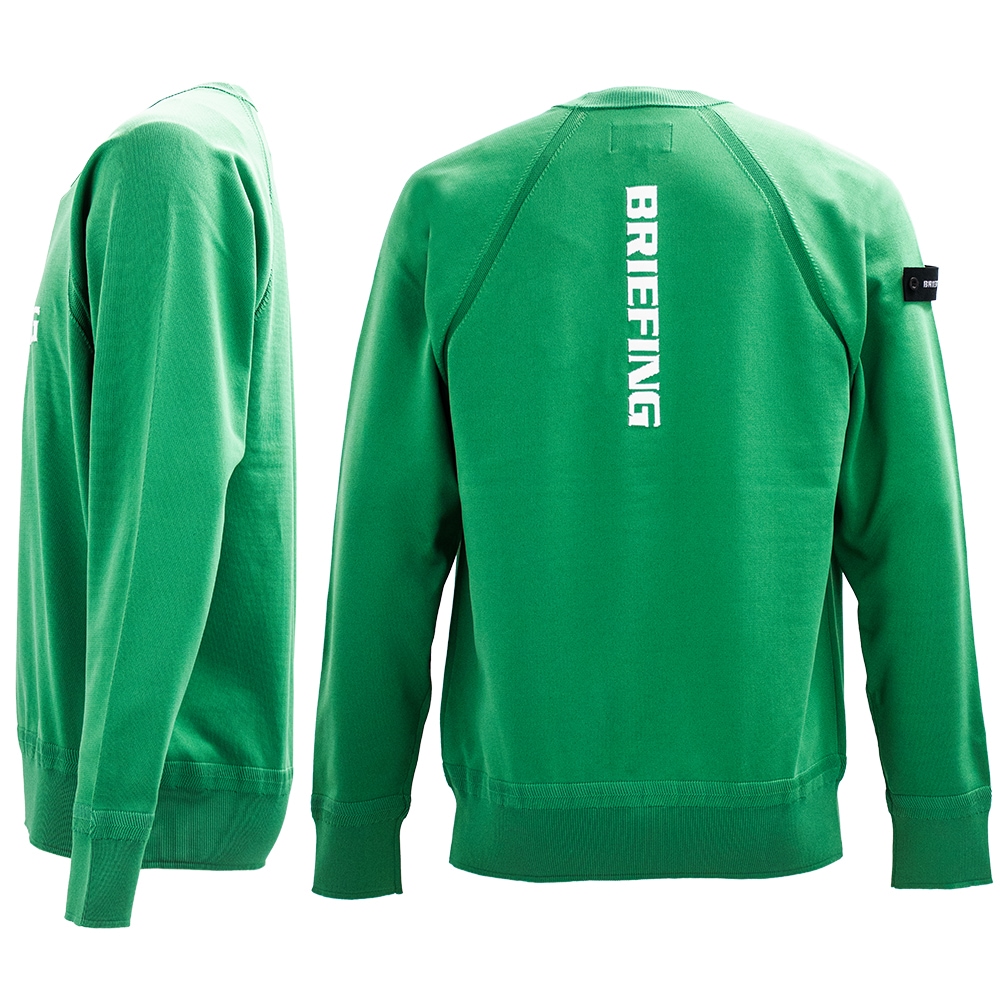 ブリーフィング ゴルフ ウェア メンズ クルーネックニット BRIEFING