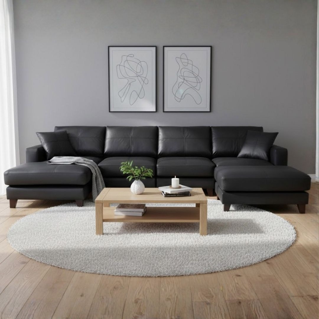 ソファ ソファー 革 レザー 本革 カウチソファ 4人掛けソファ ワイド