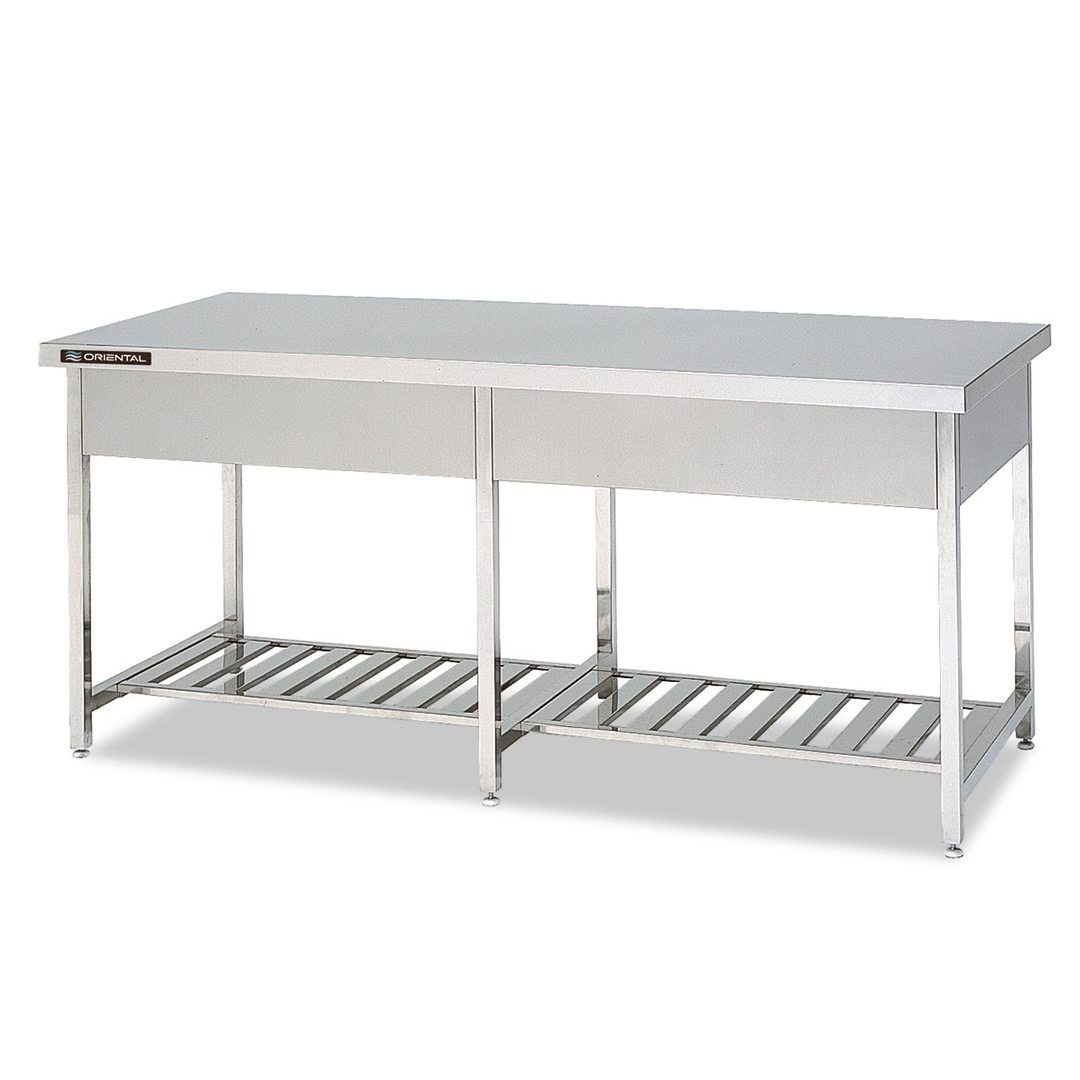オールステンレス作業台 【幅1500mmタイプ】 | ラボファーニチャー
