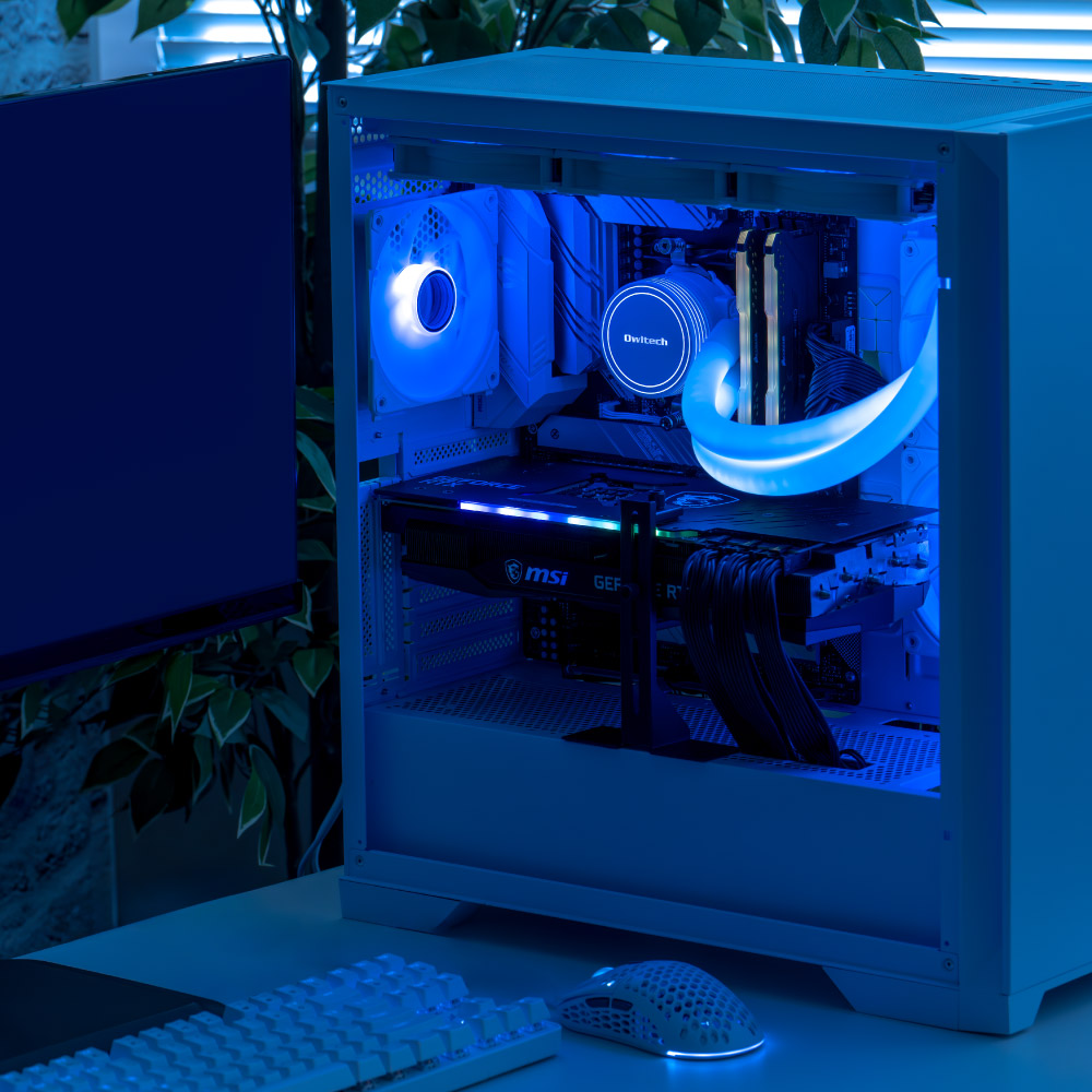 ARGB LED内蔵ヘッド＆チューブ 120mm×3基 水冷CPUクーラー (OWL