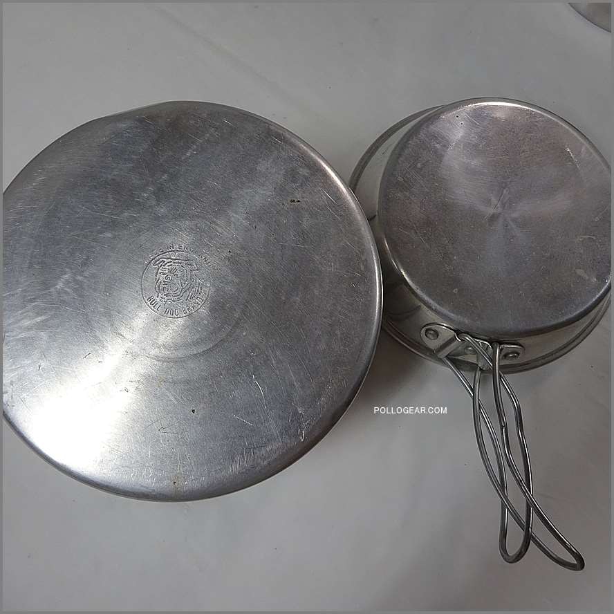 ホットンブルドッグ ビリー缶 スタッキングクッカーの始祖？ホットン社のビリー缶”ノンスティック