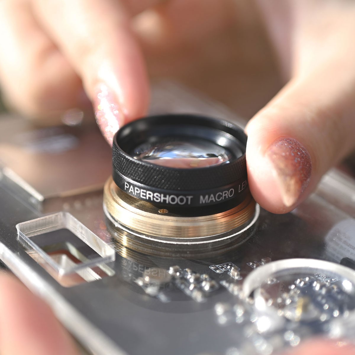 ペーパーシュート(papershoot) CROZ VANGUARD Camera Set/透明・クリア