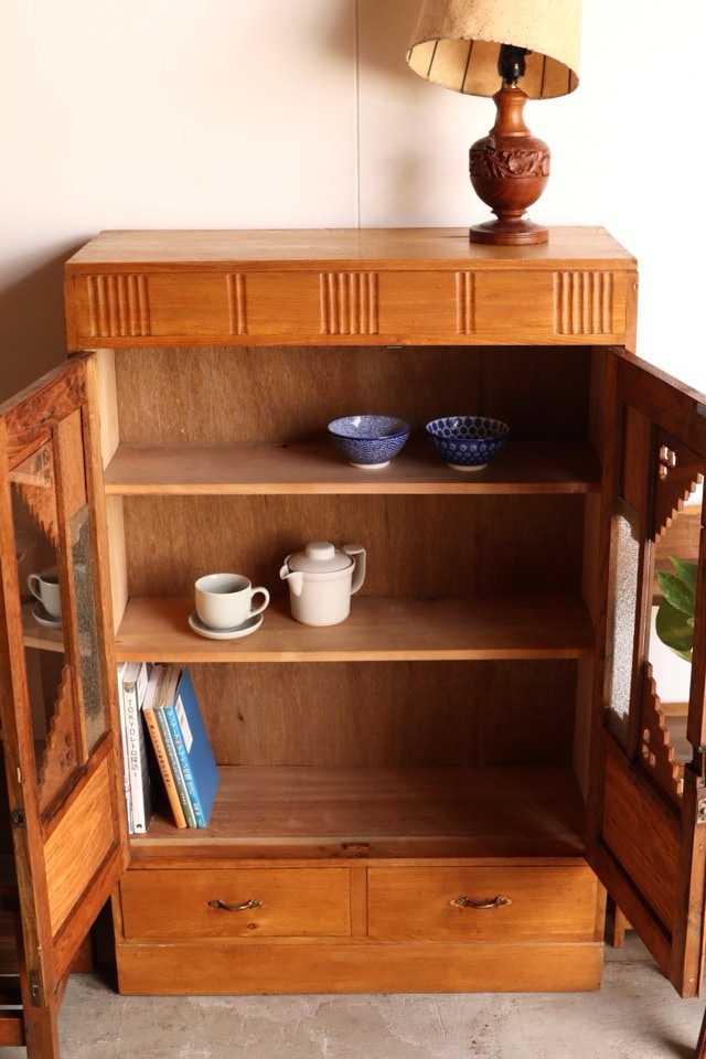 ガラス戸棚 | 全ての商品 - 古家具古道具 そうすけ