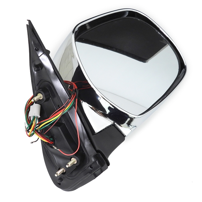 200系ハイエース LEDウィンカー メッキ ドアミラー 左右セット Ver,1