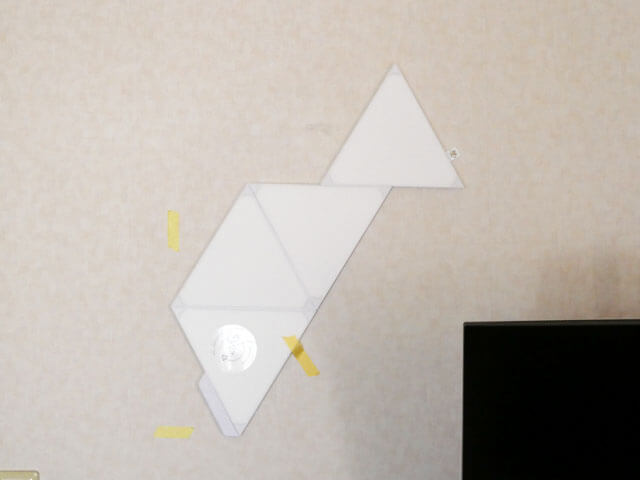 レビューPR】Nanoleaf Shapes トライアングル スターターパック