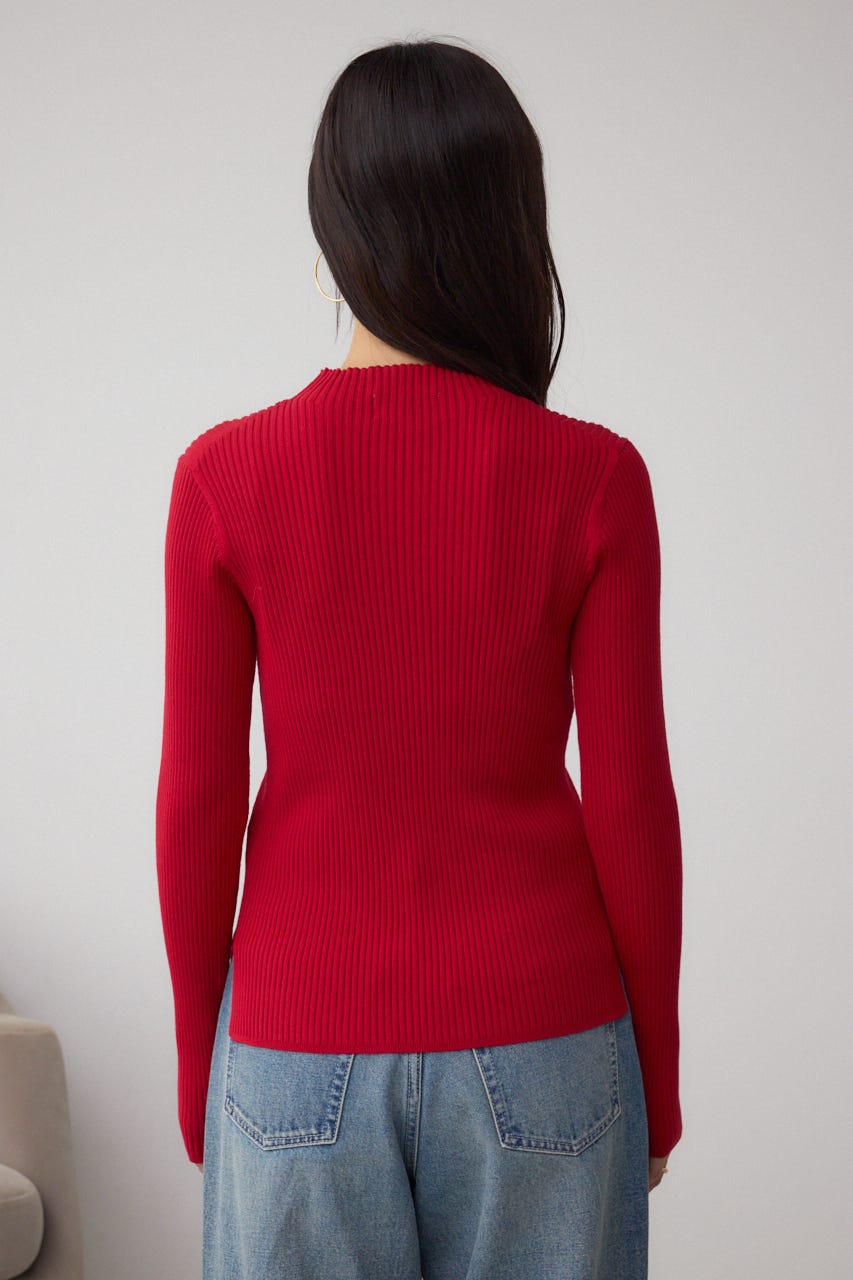 AZUL BY MOUSSY | VENUSハイネックリブニット (ニット ) |SHEL'TTER