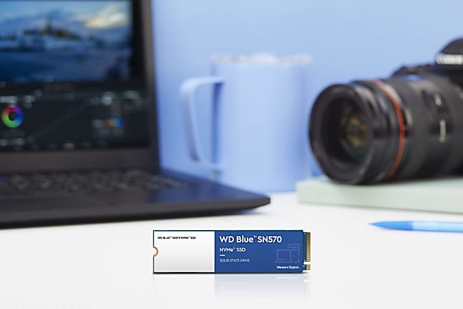 WD BLUE SN570 NVMe Internal SSD 500GB Blue - Office Depot