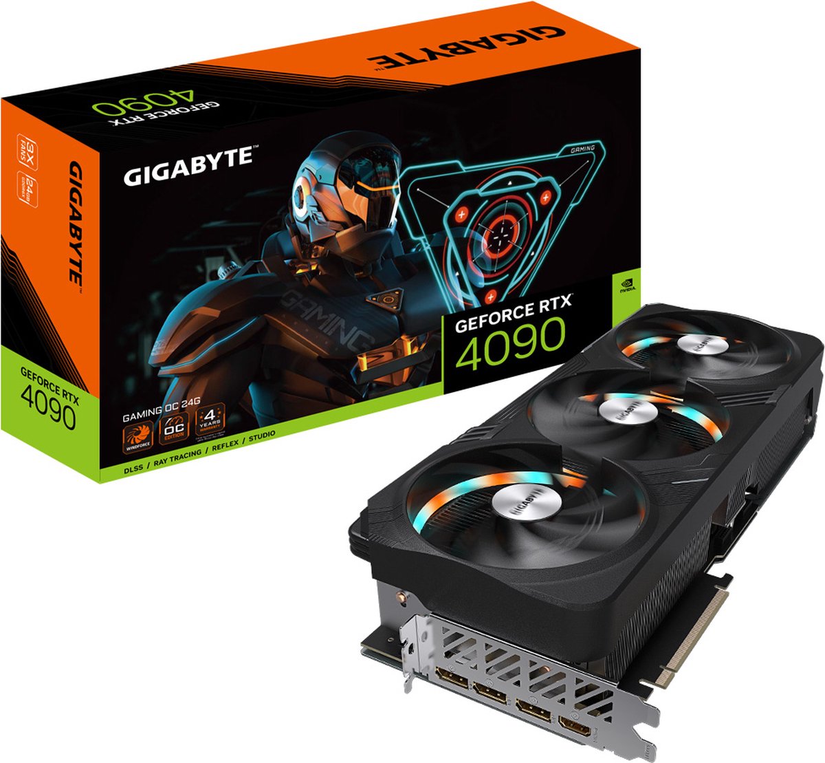 GIGABYTE NVIDIA GeForce RTX 4070 WINDFORCE OC - 12GB GDDR6X - PCIe