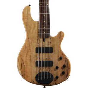 Lakland Skyline 55-01 Deluxe Spalted Maple Bass Guitar - Natural