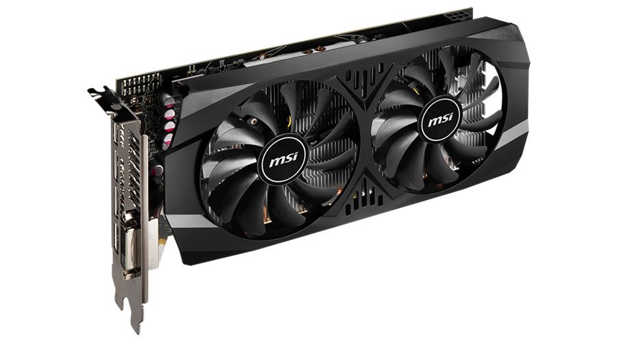 MSI、シンプルでデュアルファン搭載OC仕様な「RADEON RX 570 8GT OC