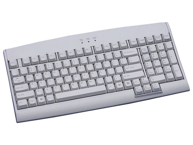 Fujitsu 富士通コンポーネント FKB8811-663 省スペースキーボード US